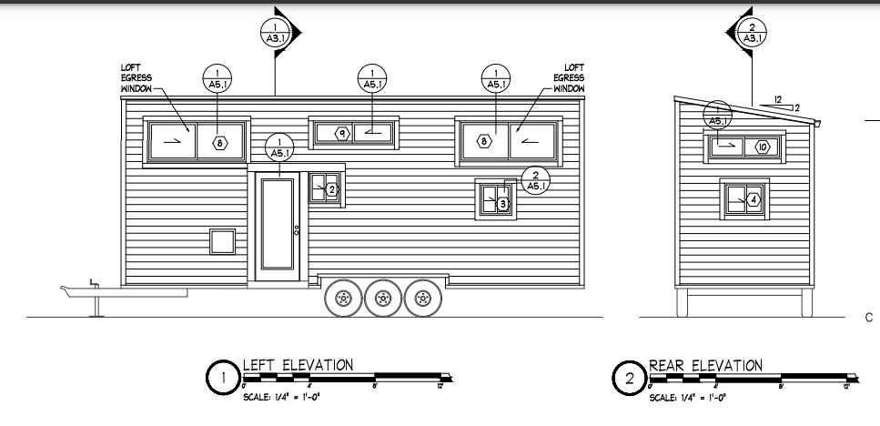 Tiny Homes elevation
